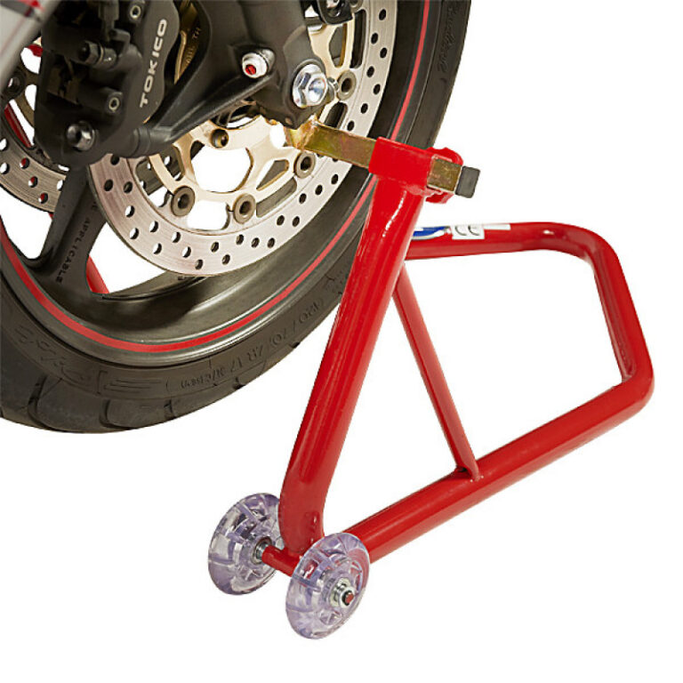Fourchette Levage Arrière Support Leve-Béquille Moto Stand P2R En V - Paire De Fourchettes Pour Diabolos De Bras Oscillant Fourchettes Béquille Arrière