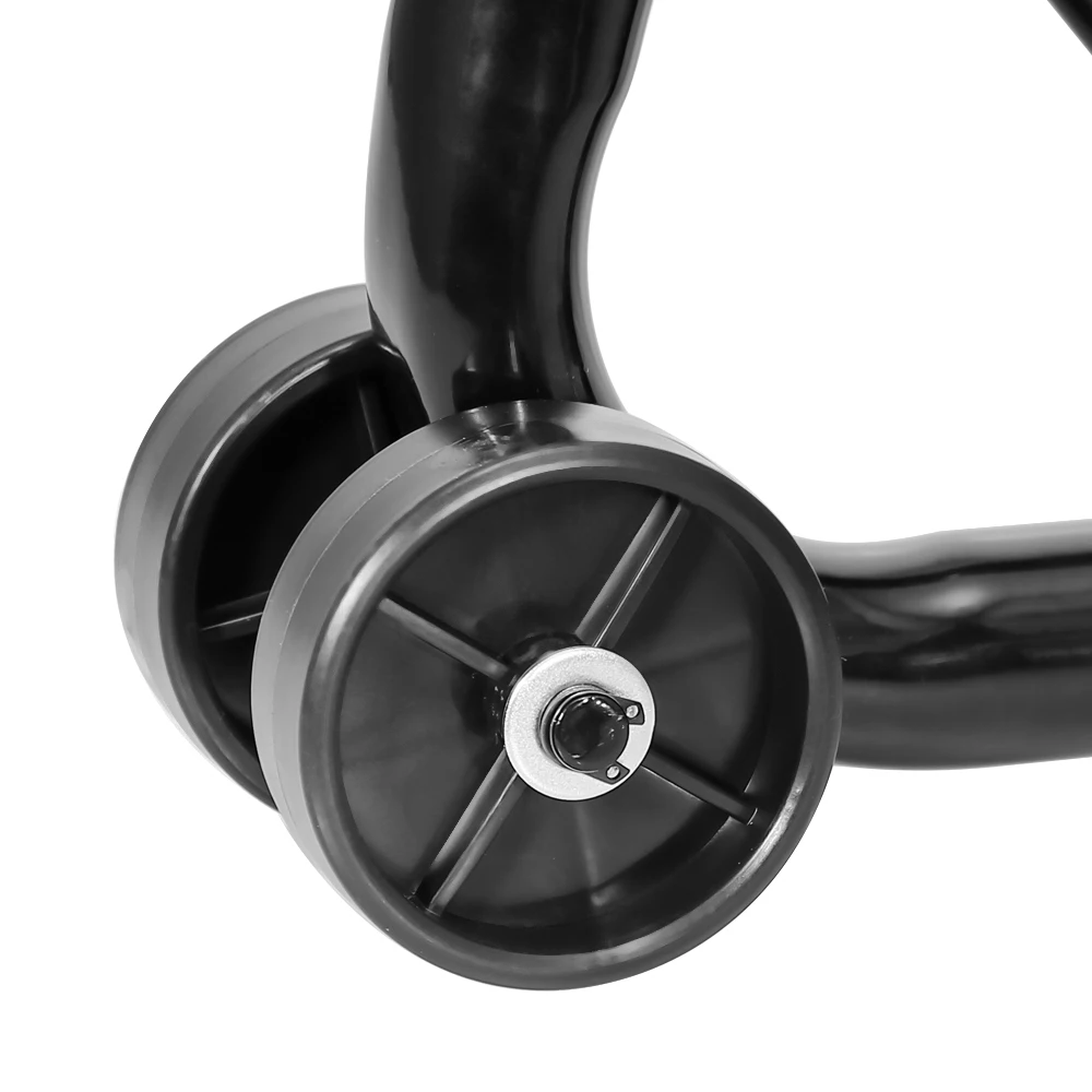 Béquille Arrière Universelle Pour Diabolos Moto - Support Stable, Robuste Et Réglable (Rouge)