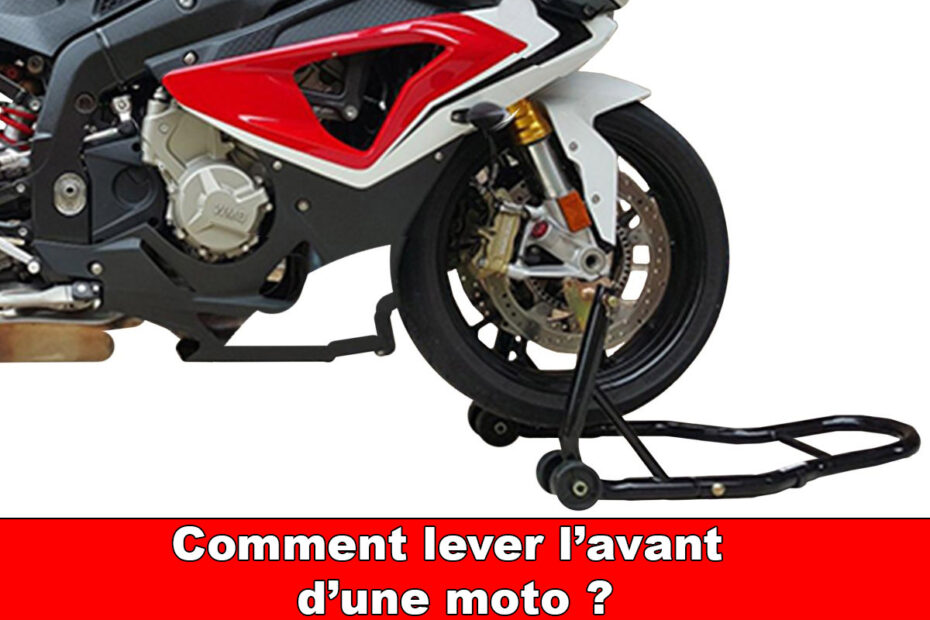 Comment lever l'avant d'une moto