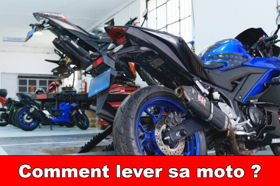Comment lever sa moto avec une béquille d'atelier 3 Comment lever sa moto avec une béquille d'atelier
