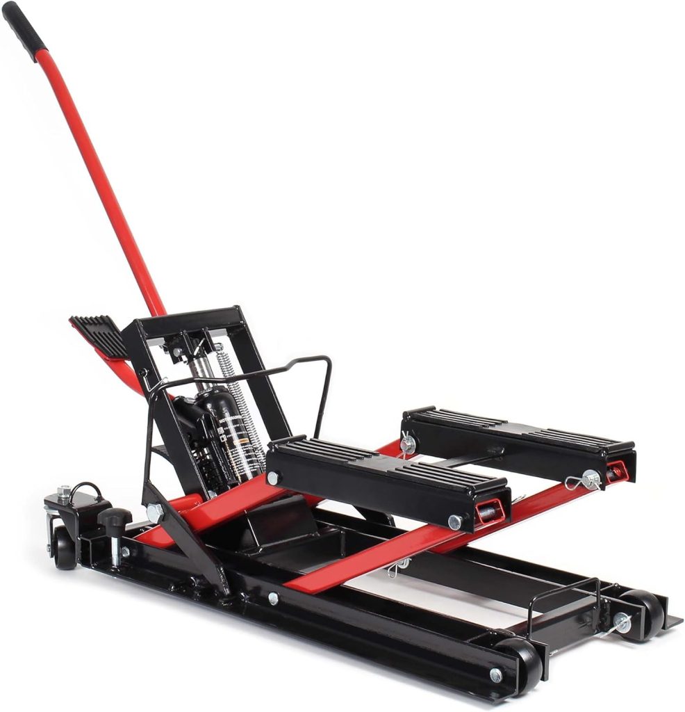 WilTec Hydraulic Lift : le meilleur lève moto hydraulique 2 WilTec Hydraulic Lift