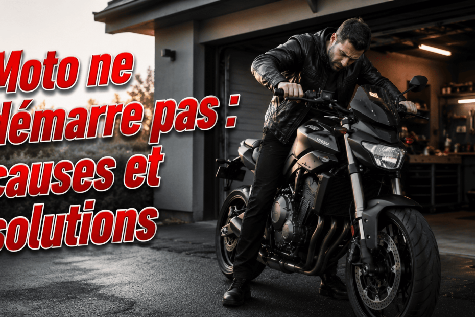 Moto ne démarre pas : causes et solutions (guide complet) 1 Dépannage moto qui ne démarre pas